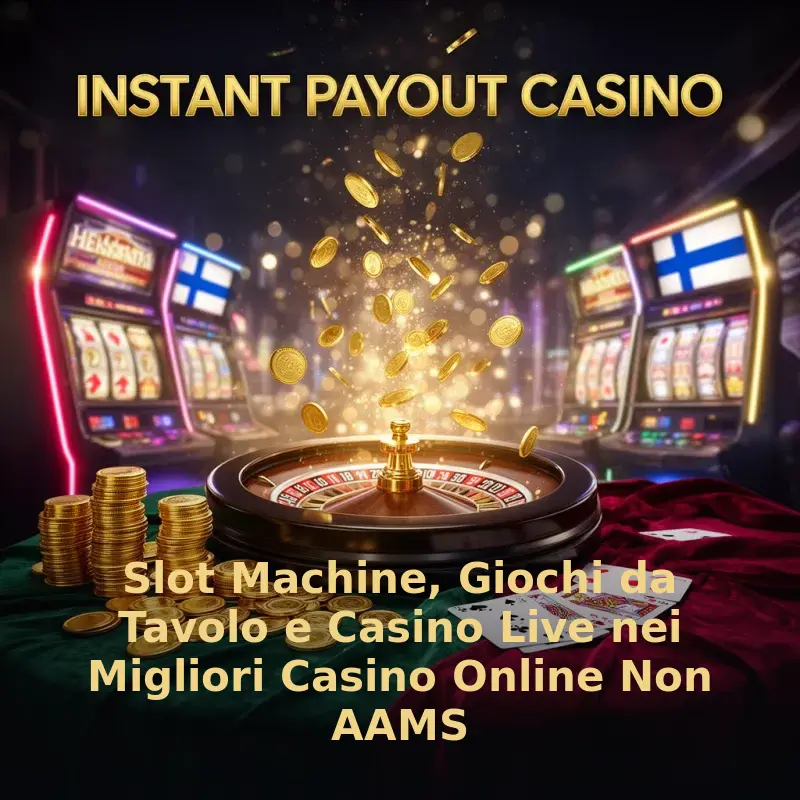 Slot Machine, Giochi da Tavolo e Casino Live nei Migliori Casino Online Non AAMS