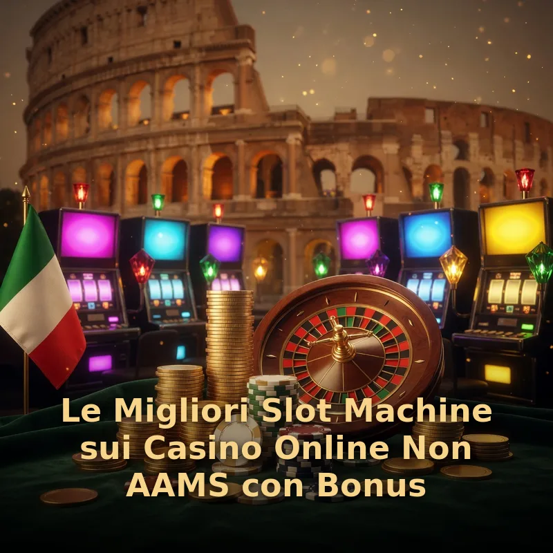 Le Migliori Slot Machine sui Casino Online Non AAMS con Bonus