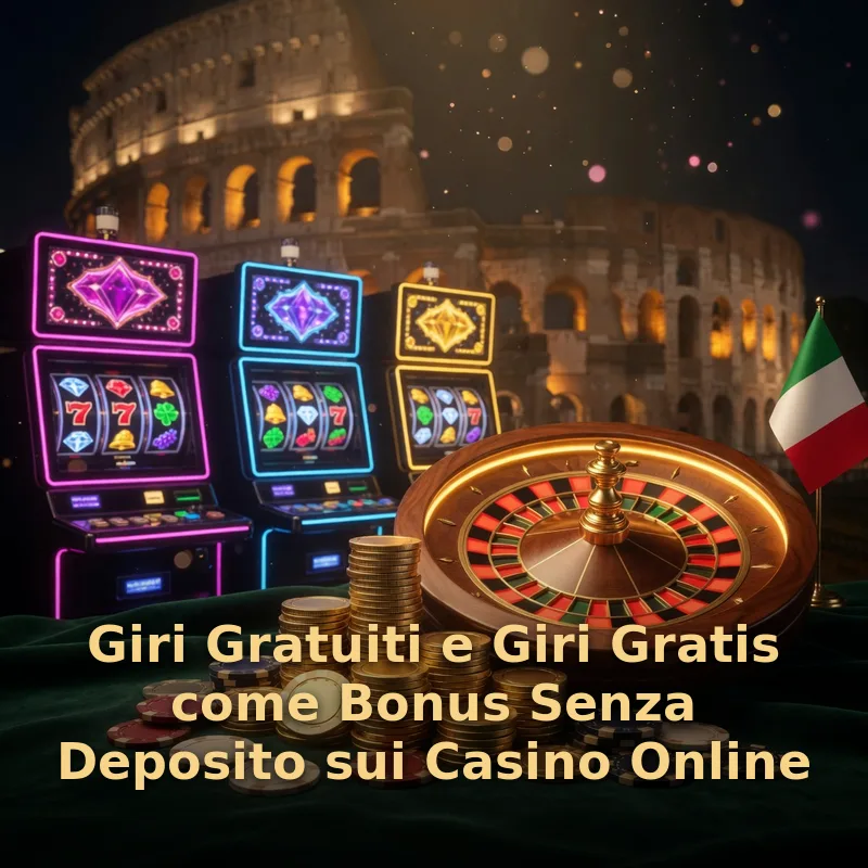 Giri Gratuiti e Giri Gratis come Bonus Senza Deposito sui Casino Online