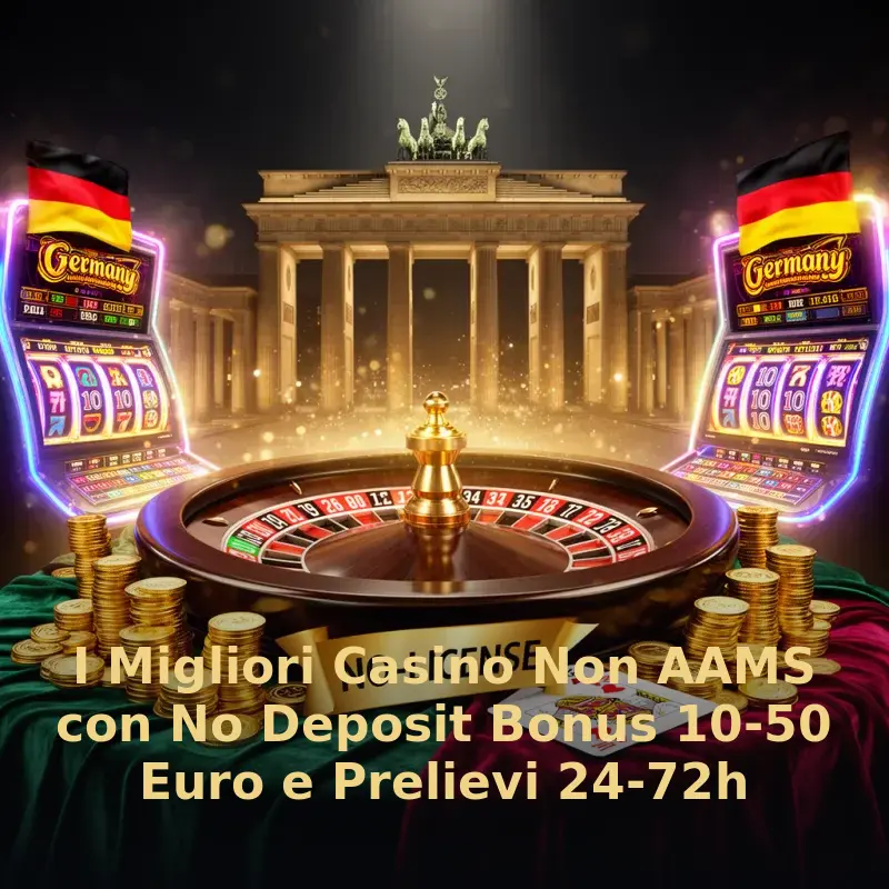 I Migliori Casino Non AAMS con Senza Deposito Bonus 10-50 Euro e Prelievi 24-72h